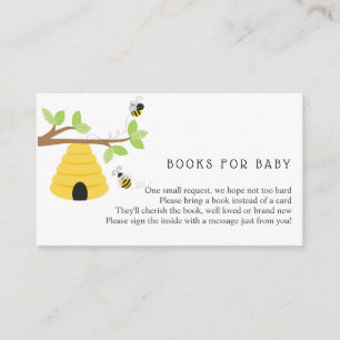 Carte D'accompagnement Beehive Books for Baby insert card