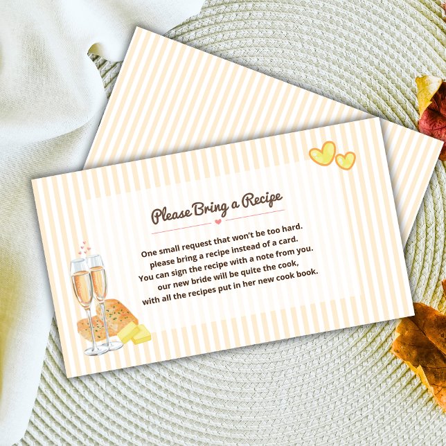 Carte D'accompagnement Beurre ensemble, S'il vous plaît apporter une rece (Créateur téléchargé)