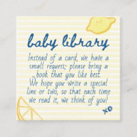 Bibliothèque pour bébé Gingham jaune Citrus italie