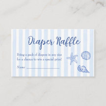 Bientôt sur la côte Fête de bébé Diaper Raffle