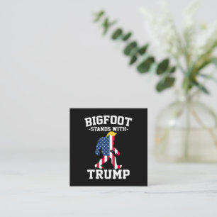 Carte D'accompagnement Bigfoot Se Déplace Avec Les Élections Trump De 202