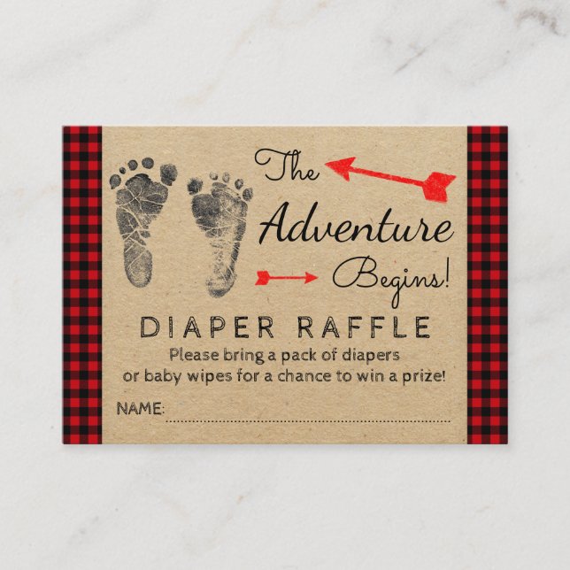 Carte D'accompagnement Billet bison bison de bûcheron de lave-linge (Devant)