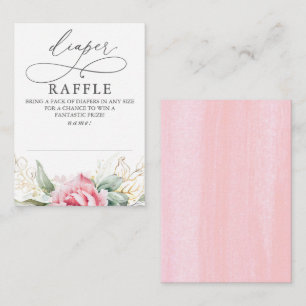 Carte D'accompagnement Billet de Baby shower de carafe de couches