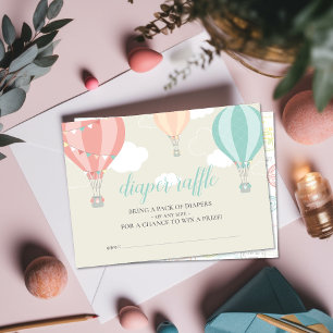 Carte D'accompagnement Billet de rabat à couches montantes et éloignées à