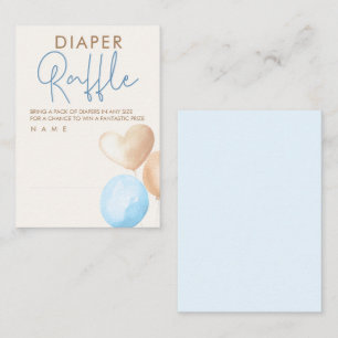Carte D'accompagnement Billet de rabat Baby shower Balloons