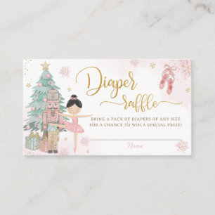 Carte D'accompagnement Billet de rabat Baby shower Nutcracker