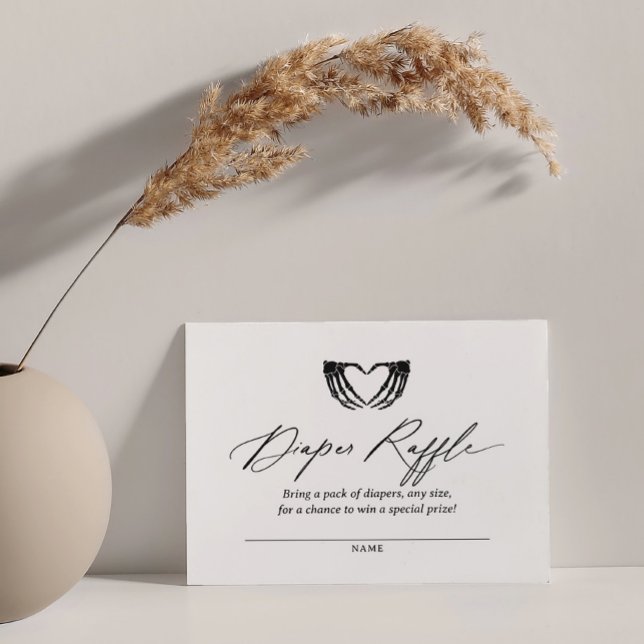 Carte D'accompagnement Billet de rabat Halloween Baby shower (Créateur téléchargé)