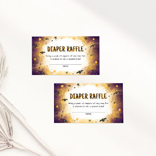 Carte D'accompagnement Billet de rabat Halloween Baby shower