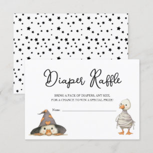 Carte D'accompagnement Billet de rabat Halloween Baby shower d'oie