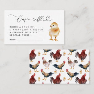 Carte D'accompagnement Billet de rabat pour bébé chiche