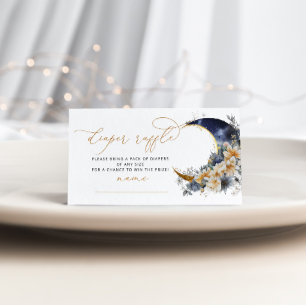 Carte D'accompagnement Billet de tirage de tombola de la lune d'or de la