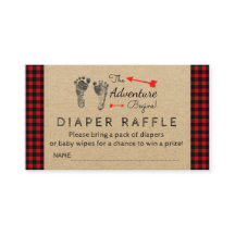 Billet de tombola couche pour garçons plaid de Buf