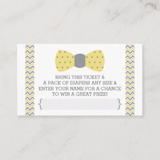 Carte D'accompagnement Billet Petit Déposeur, Jaune, Gris