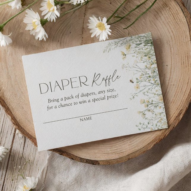 Carte D'accompagnement Billet rabat au Baby shower d'abeilles (Créateur téléchargé)