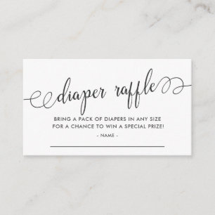 Carte D'accompagnement Billet rabat baby shower