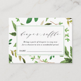 Carte D'accompagnement Billet rabat pour Baby shower