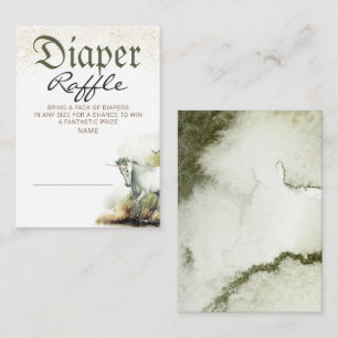 Carte D'accompagnement Billets de jeu de Baby shower de jeu Fairytale Dia