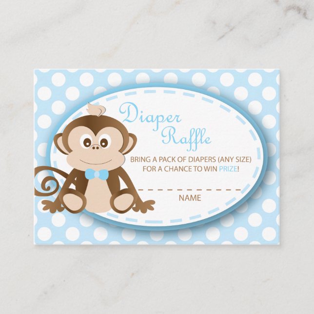 Carte D'accompagnement Billets de rousseur de dinde-bébé-Petit garçon (Devant)
