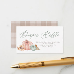 Carte D'accompagnement Billets de rousseur petit Citrouille