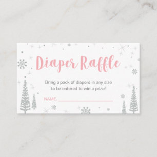 Carte D'accompagnement Billets de tombola de couches Baby shower d'hive