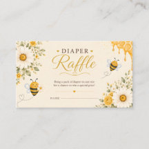 Billets de Tombola de Couches pour Bébé Sweet Hone