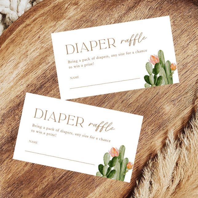 Carte D'accompagnement Billets rabat à couches de cactus de Bohême Insert (Créateur téléchargé)