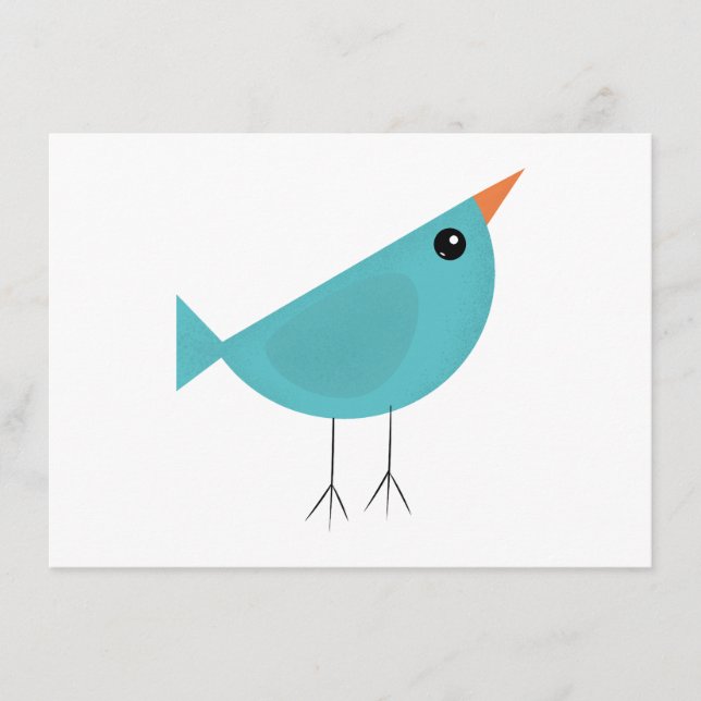 Carte D'accompagnement Birdy (Devant)