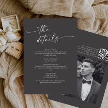 BLAIRE Moderne Calligraphie Script Détails du Mari