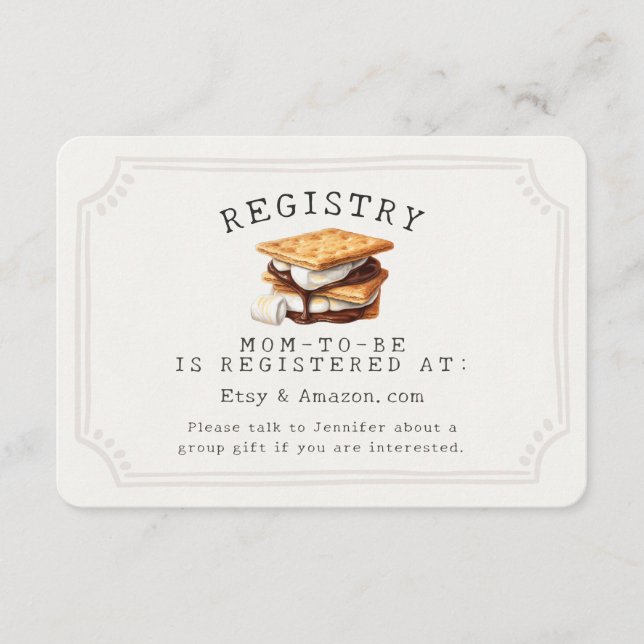 Carte D'accompagnement Blessures d'automne Bébé extérieur Registre pour b (Devant)