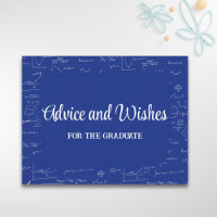 Bleu Math Graduation Party Conseils pour les diplô