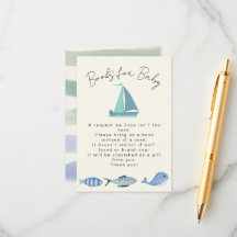 Bleu Nautique Vooks Pour Baby Shower Simple Garçon