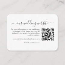Blue Green Eucalyptus Mariage RSVP Détails QR Code