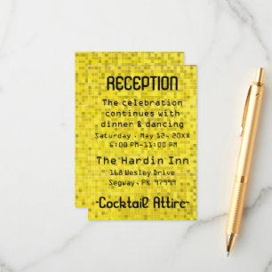 Carte D'accompagnement BM Bat mitzvah Bar Mitzvah Jeu sur