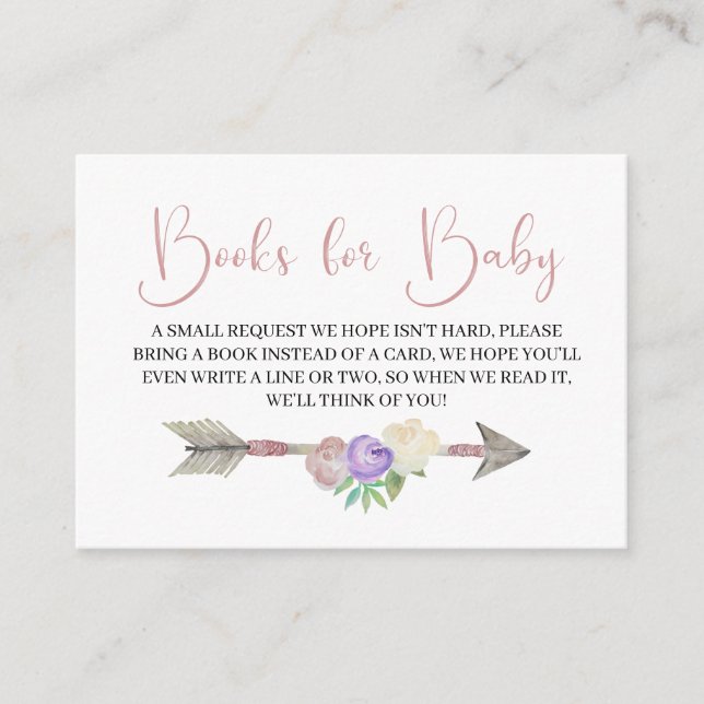 Carte D'accompagnement Boho Dreamcatcher Books for Baby Encape Card (Devant)