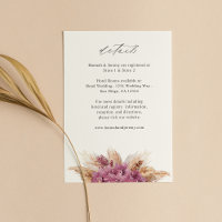 Boho Floral Violet Détails 2