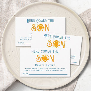 Carte D'accompagnement Boho Here Comprend le fils Baby showers Livres pou