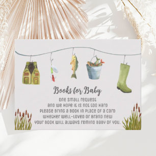 Carte D'accompagnement Boho Little Fisherman Books for Baby Request Card