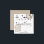 Carte D'accompagnement Boho Pampas Grass Détails sur le Mariage<br><div class="desc">Boho Pampas Grass Détails sur le Mariage. Faites savoir à vos invités des détails tels que l'itinéraire et les informations d'hébergement pour votre mariage lorsque vous envoyez leurs invitations. Ce design de style bohème a défini une grande typographie stylisée pour l'en-tête Les détails et le reste du texte peuvent être...</div>