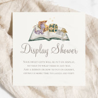 Boho Storybook Dragon Baby shower Affichage douche