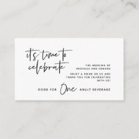 Boire Billet, Boisson Adulte, Heureusement Jamais 