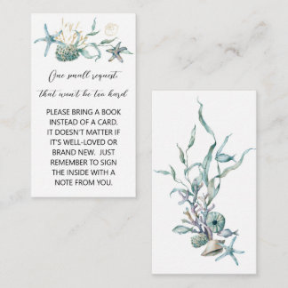 Carte D'accompagnement Boîtier de demande de Baby shower de méduse