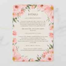 Boîtier de détail Mariage de fleurs d'aquarelle ro