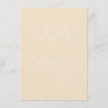 Boîtier Mariage RSVP Champagne Tone Terre