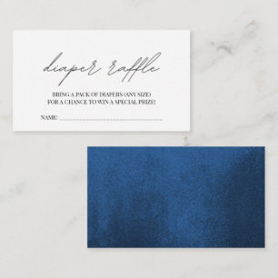 Carte D'accompagnement Bonjour Bebe French Baby shower Diaper Raffle