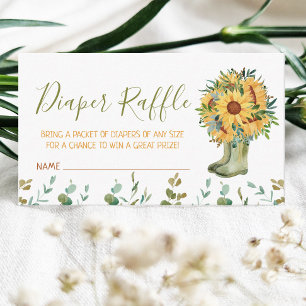 Carte D'accompagnement Bottes de pluie vertes au caleçon