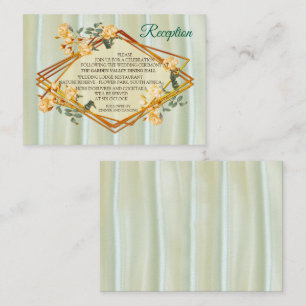 Carte D'accompagnement Bouquets de Roses multicolores sur textures de soi