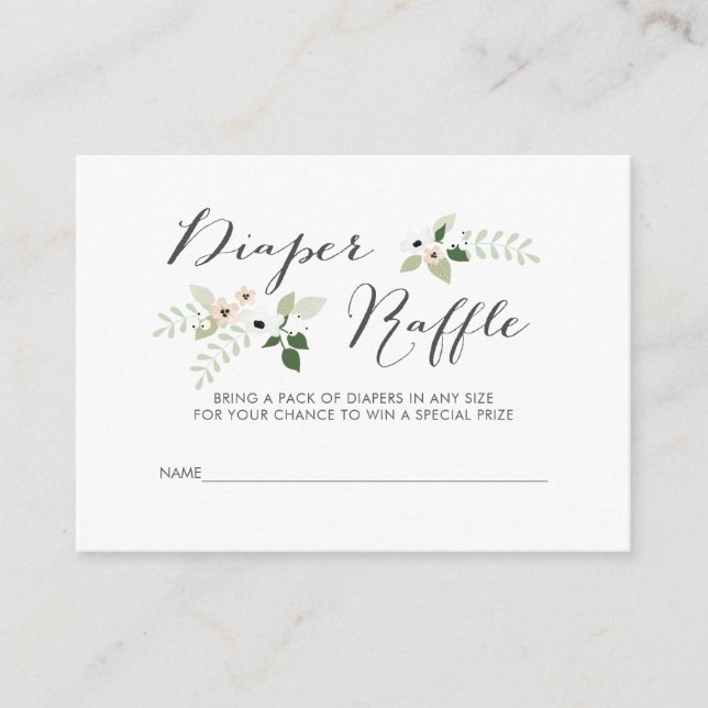 Carte D'accompagnement Brochure de fleurs de pré, insertion d'invitation (Devant)