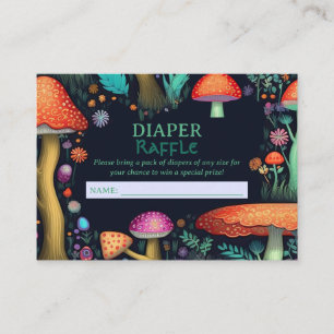 Carte D'accompagnement Brochure de laine de champignon Whimsical