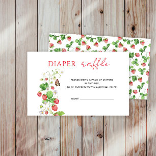 Carte D'accompagnement Brochure fraise