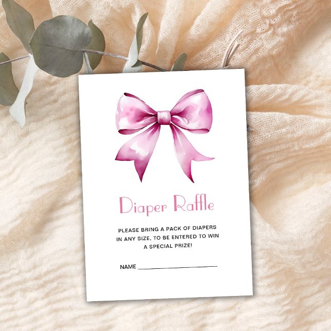 Carte D'accompagnement Brochure rose Baby shower Barreau (Créateur téléchargé)